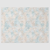 Blauwgroen Gold Leopard-printer Tissuepapier (Voorkant)