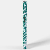 Blauwgroen golven Case-Mate iPhone case (Achterkant / Rechts)