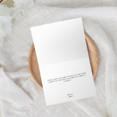 Blauwgroen & Goud Dank u kaart