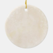 Blauwgroen gouden kerstboomkeramisch keramisch Orn Keramisch Ornament (Achterkant)