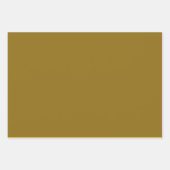 Blauwgroen, gouden, witte en zwarte oliën inpakpapier vel (Voorkant 3)