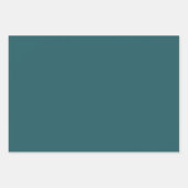 Blauwgroen, gouden, witte en zwarte oliën inpakpapier vel (Voorkant 2)