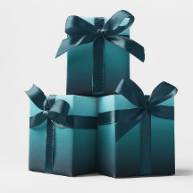 Blauwgroen gradiënt aan zee