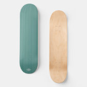 Blauwgroen gradiënt HAMbWG-skateboard Persoonlijk Skateboard (Voorkant)