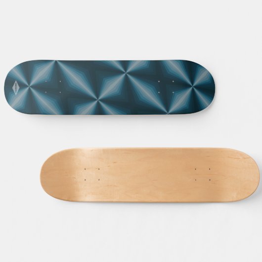 Blauwgroen gradiëntbarst HAMbWG-skateboard Persoonlijk Skateboard (Horizontaal)