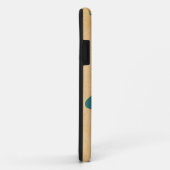 Blauwgroen  Gramophone BT ID iPhone 5 Hoesje (Achterkant/rechts)