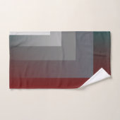 blauwgroen grauwe Bourgogne Bad Handdoek (Handdoek)