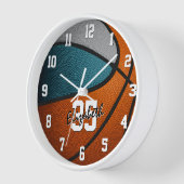 blauwgroen grijs basketbal speler kamer decor gesc (Hoek)