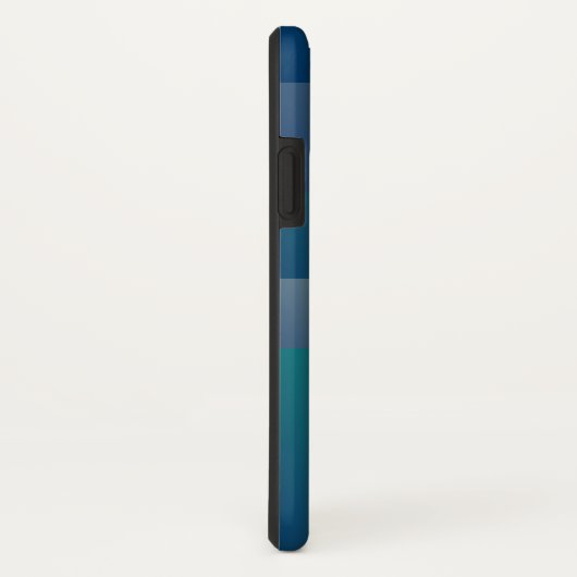 Blauwgroen grijs Case-Mate iPhone case (Achterkant / rechts)