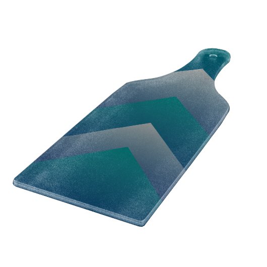 Blauwgroen grijs snijplank (Hoek)