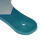 Blauwgroen grijs snijplank (Hoek)