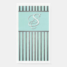 Blauwgroen, grijze en witte strepen