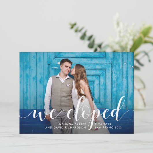 Blauwgroen grillen | We hebben de fotoaankondiging Aankondiging (Staand voorkant)