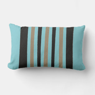 Blauwgroen Groen Blauw - Abstract Patroon Kussen