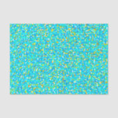 Blauwgroen Groen Blauw - Abstract Patroon Tissuepapier (Voorkant)