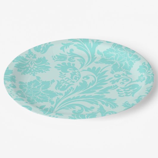 Blauwgroen groen, blauw  bord voor dampafdruk op p (Gekanteld)