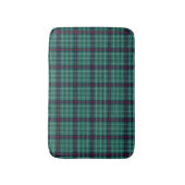 Blauwgroen Groen en Navy Blue Duncan Schots Plaid Badmat (Voorkant Verticaal)