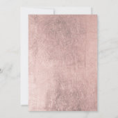 Blauwgroen groen koraal roos goudbloem 16 kaart (Achterkant)