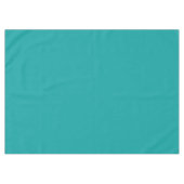 Blauwgroen groen tafelkleed (Voorkant (Horizontaal))