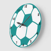 Blauwgroen groen Voetbal Grote Klok (Hoek)