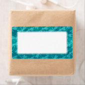 Blauwgroen groene dragonfly dance Natuur Lover Etiket (Insitu)