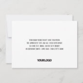 Blauwgroen & Groene Elf Shenanigans Personeel Kers Kaart (Achterkant)