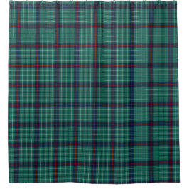 Blauwgroen Groene en Blauwe Duncan Schotse Tartan Douchegordijn