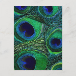 Blauwgroen groene kleurenprinter Afdrukken/Patroon Briefkaart