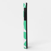 blauwgroen groene koe print abstract Case-Mate iPhone case (Achterkant/links)