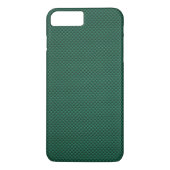 Blauwgroen groene koolstofvezel afdrukken Case-Mate iPhone case (Achterkant)