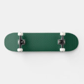 Blauwgroen groene koolstofvezel afdrukken persoonlijk skateboard (Horizontaal)