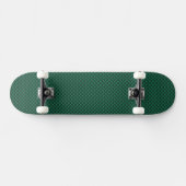 Blauwgroen groene koolstofvezel afdrukken skateboard (Horizontaal)