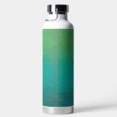 Blauwgroen/Groene Ombre Waterfles (Rechts)