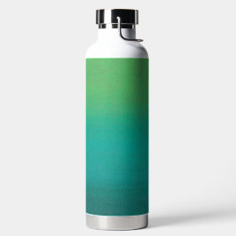 Blauwgroen/Groene Ombre Waterfles