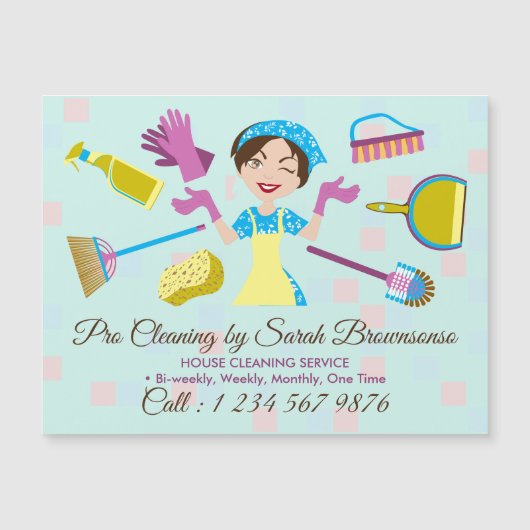 Blauwgroen Groene Reinigingsdienst Pro Wassen Tege (Voorkant)