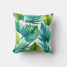 Blauwgroen groene tropische bladeren Palmbladeren