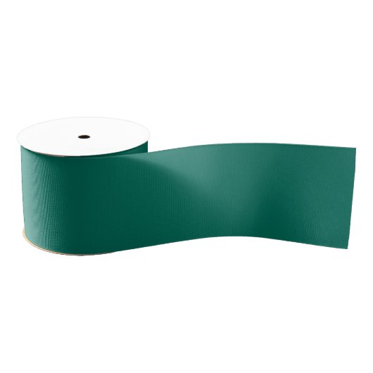 Blauwgroen, groene, vaste kleur grosgrain lint (Spoel)