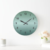 Blauwgroen groene verloopminimumaantallen grote klok (Huis)