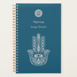 Blauwgroen Groene Yoga Studio Hamsa  Planner