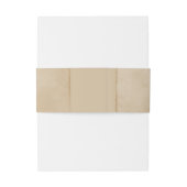 Blauwgroen Grunge D20-desktop gamer Belly Bands Uitnodigingen Wikkel (Achterkant Voorbeeld)