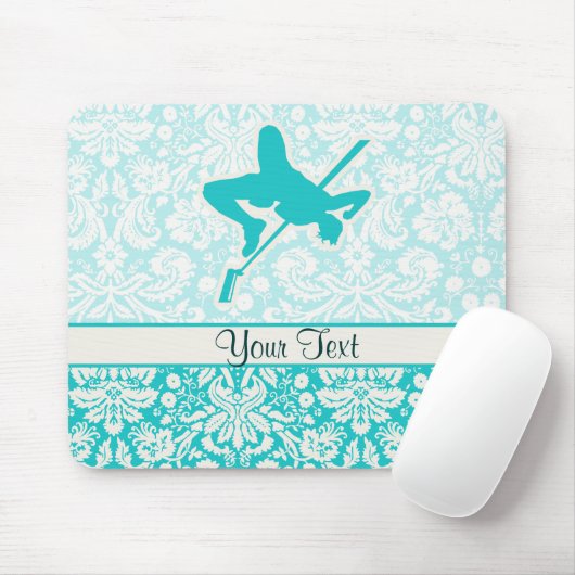 Blauwgroen High Jump Muismat (Met muis)