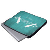 Blauwgroen hoes voor tapeluid voor vlinderbloemige (Voorkant onderkant)