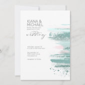 Blauwgroen ID886 voor abstracte verflijnen (Voorkant)