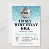 Blauwgroen in mijn verjaardagsmuziek kaart (Voorkant)