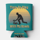 Blauwgroen introductieBowls afspeeltijd, Koelbox Blikjeskoeler (Achterkant)