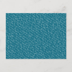 Blauwgroen Jane Austen Pride Vooroordelen Netherfi Briefkaart