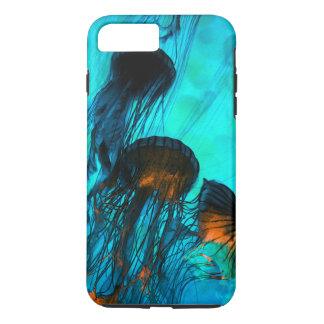 Blauwgroen Jelly Fish Case-Mate iPhone Case
