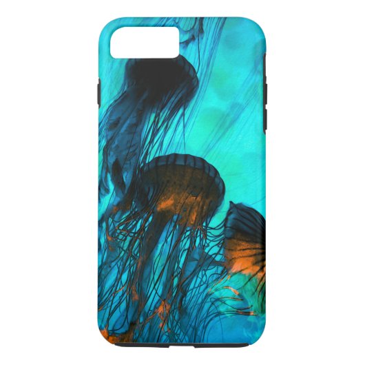 Blauwgroen Jelly Fish Case-Mate iPhone Case (Achterkant)