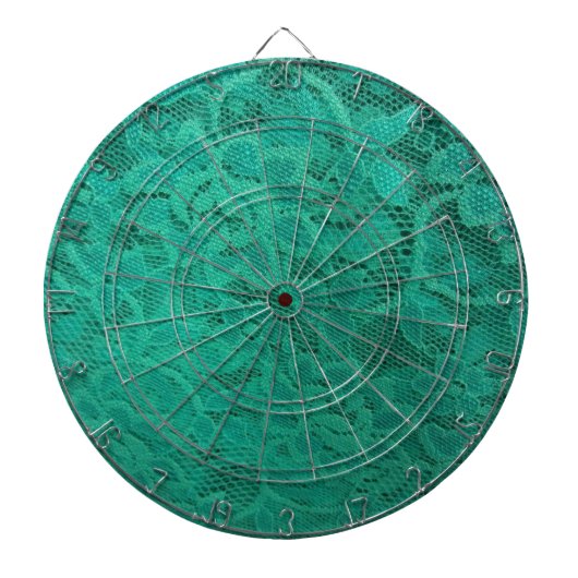 Blauwgroen kant dartbord (Voorkant)