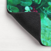 Blauwgroen kerstmannetje muismat (Hoek)